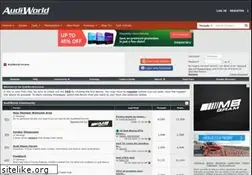 Sites similar to forums.audiworld.com