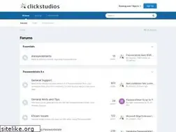 Sites similar to forums.clickstudios.com.au