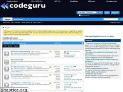 Sites similar to forums.codeguru.com
