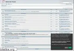 Sites similar to forums.debian.net