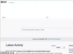 Sites similar to forums.esri.com