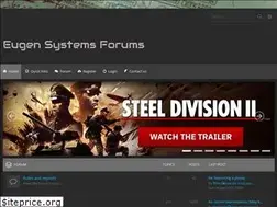 Sites similar to forums.eugensystems.com