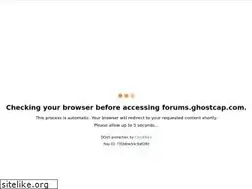 Sites similar to forums.ghostcap.com