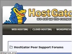 Sites similar to forums.hostgator.com