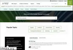 Sites similar to forums.juniper.net