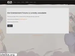 Sites similar to forums.kleientertainment.com