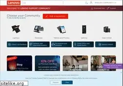 Sites similar to forums.lenovo.com