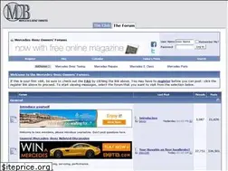 Sites similar to forums.mercedesclub.org.uk