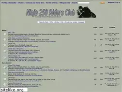 Sites similar to forums.ninja250.org
