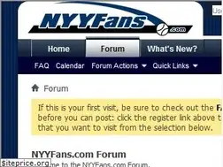 Sites similar to forums.nyyfans.com