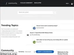 Sites similar to forums.oculusvr.com