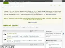 Sites similar to forums.opensuse.org