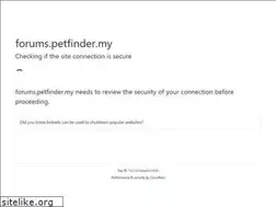 Sites similar to forums.petfinder.my