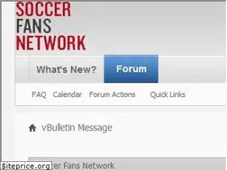 Sites similar to forums.soccerfansnetwork.com