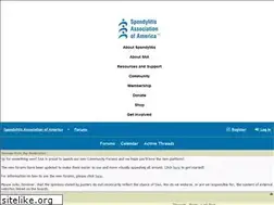 Sites similar to forums.spondylitis.org