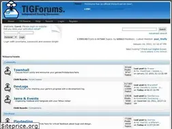 Sites similar to forums.tigsource.com