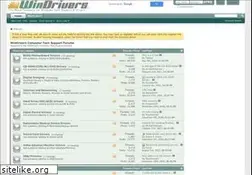 Sites similar to forums.windrivers.com