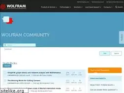 Sites similar to forums.wolfram.com
