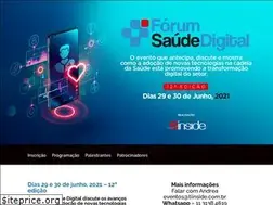 Sites similar to forumsaudedigital.com.br