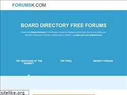 Sites similar to forumsk.com