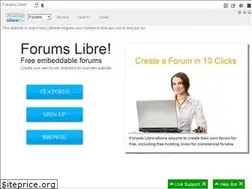 Sites similar to forumslibre.com