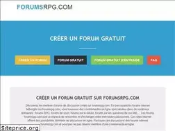 Sites similar to forumsrpg.com