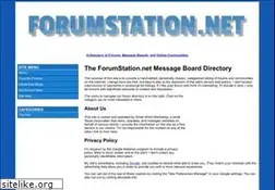 Sites similar to forumstation.net