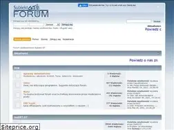 Sites similar to forumsubiekta.pl
