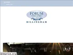 Sites similar to forumtheatrebillingham.co.uk