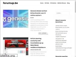 Sites similar to forumup.be