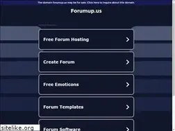 Sites similar to forumup.us