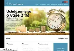 Sites similar to forumzivota.sk