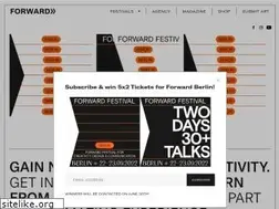Sites similar to forward-festival.com
