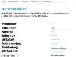 Sites similar to forwardingplane.net