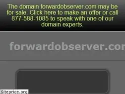 Sites similar to forwardobserver.com