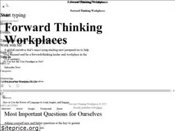 Sites similar to forwardthinkingworkplaces.com