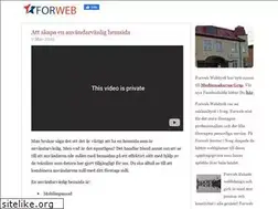Sites similar to forweb.se