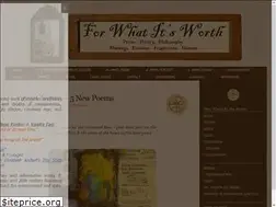 Sites similar to forwhatitsworth.be