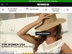 Sites similar to forwomenusa.com