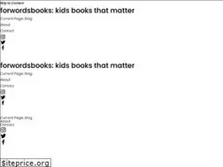Sites similar to forwordsbooks.com