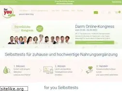 Sites similar to foryouehealth.de