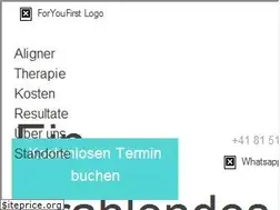 Sites similar to foryoufirst.com