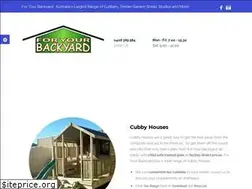 Sites similar to foryourbackyard.com.au