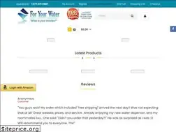 Sites similar to foryourwater.com