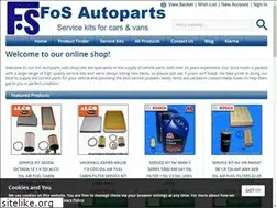Sites similar to fosautoparts.co.uk