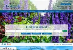 Sites similar to foscoerentals.com