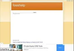 Sites similar to fosshelp.blogspot.com