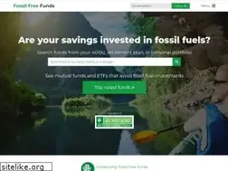 Sites similar to fossilfreefunds.org