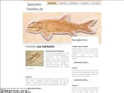 Sites similar to fossilien-solnhofen.de