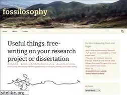 Sites similar to fossilosophy.wordpress.com